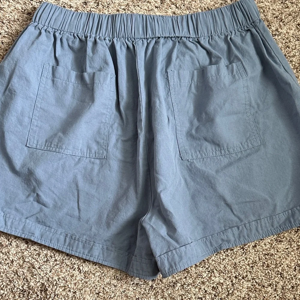 WOMENS DRAWSTRING HIGHWAISTED SHORTS - Picture 5 of 10